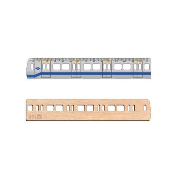 列車造型木尺 木頭客製化禮物,送朋友木製禮物,生活用品刻字訂做,一件也能做木製禮物,不撞禮的客製化禮物
