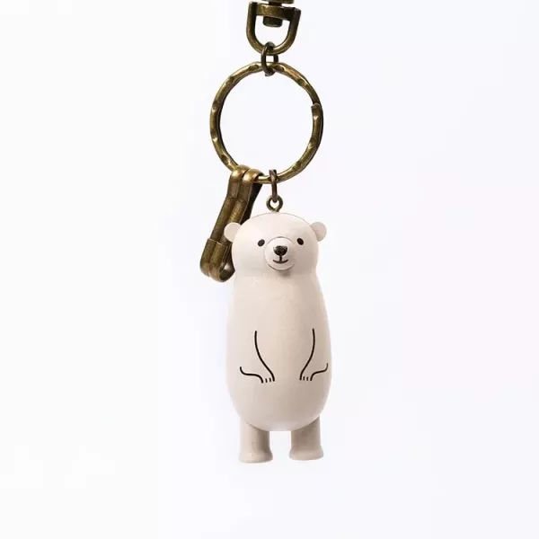 北極熊鑰匙圈 