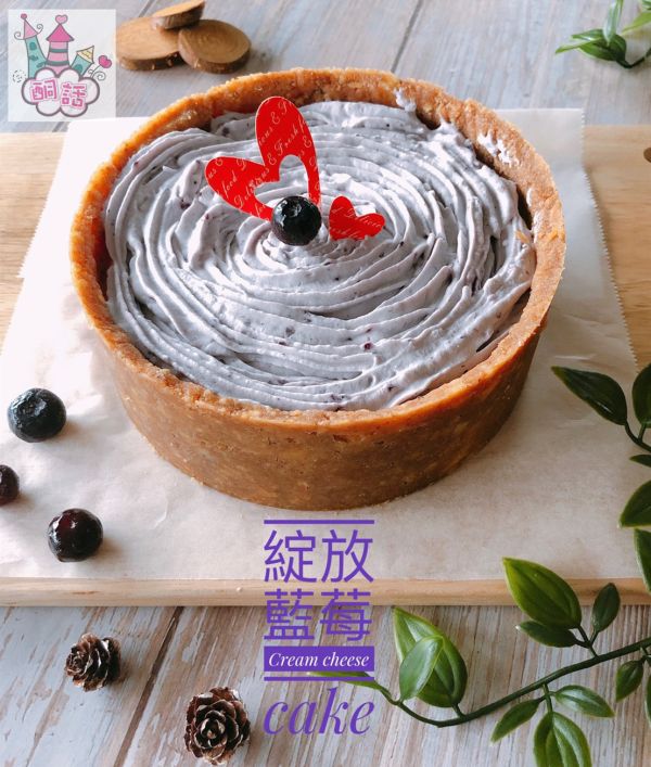 酮話 -綻放藍莓Cream cheese cake-6吋 