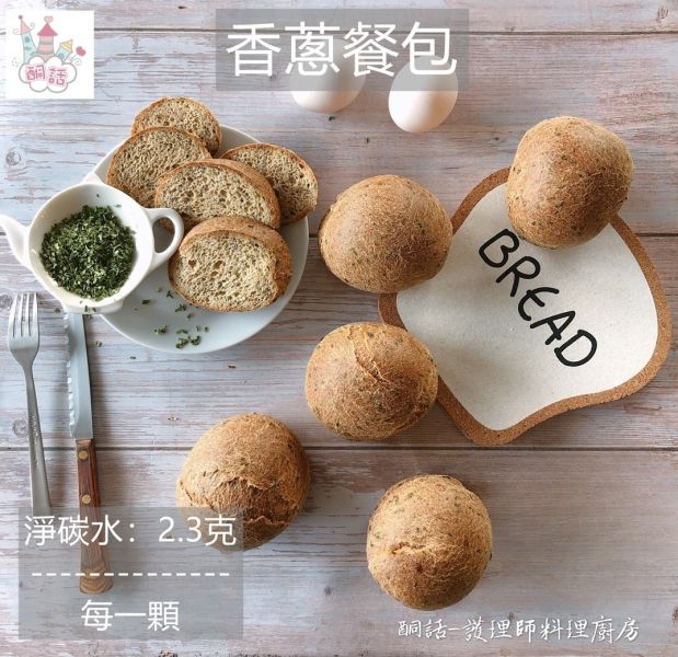 鹹香蔥餐包 -6顆 健康美味的無麩質選擇 鹹香蔥餐包, 無麩質, 酮飲食, 健康食品, 手工製作, 低糖點心, 香蔥, 醬油, 烘焙美食, 台中餐點