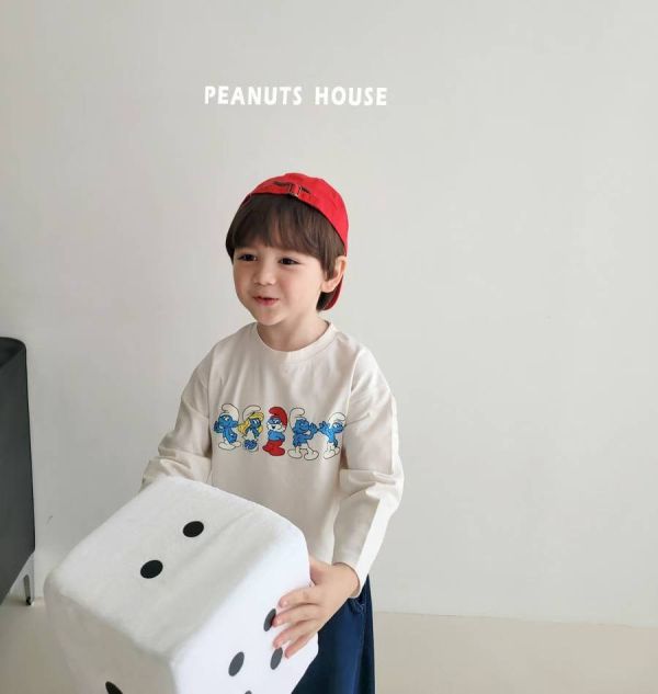 Peanuts house 花生家/上衣長袖/小精靈 Peanuts house 花生家/上衣長袖/小精靈/正韓童裝/秋裝