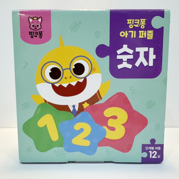PinkFong Puzzle -拼圖動物/交通工具/恐龍 PinkFong Puzzle 拼圖動物/交通工具/恐龍/數字