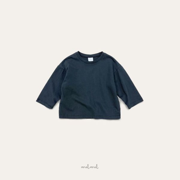 melmel/長袖上衣/素色/舒適/5色 melmel/長袖上衣/素色/舒適/正韓童裝/秋裝/正韓童裝