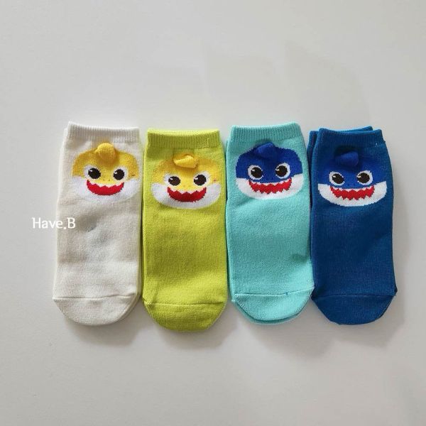 鯊魚寶寶/BABYSHARK/兒童短襪/襪子/兒童襪/腳踝襪/短襪/現貨 鯊魚寶寶/BABYSHARK/兒童短襪/襪子/兒童襪/腳踝襪/短襪/秋冬