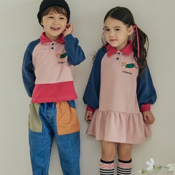 orange mom/男孩POLO衫/女孩POLO衫裙 orange mom/男孩POLO衫/女孩POLO衫裙/正韓童裝