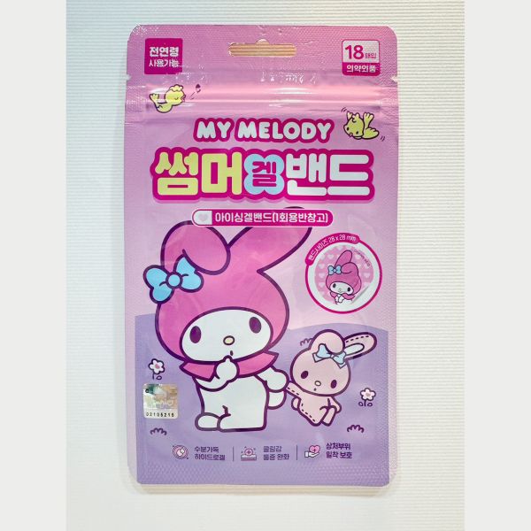 韓國水凝止癢貼/Hello kitty/美樂蒂Melody/庫洛米 韓國水凝止癢貼/Hello kitty/美樂蒂Melody/庫洛米