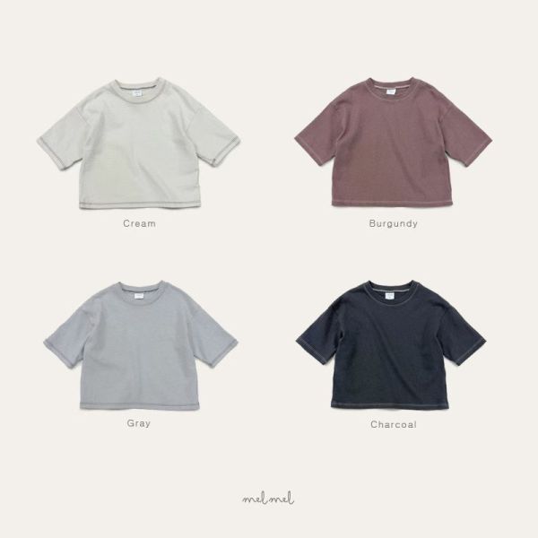 melmel/上衣/落間肩款/不挑場合/天天都能穿/百搭單品/4色 melmel/上衣/落間肩款/不挑場合/天天都能穿/百搭單品/正韓童裝/童裝/秋裝