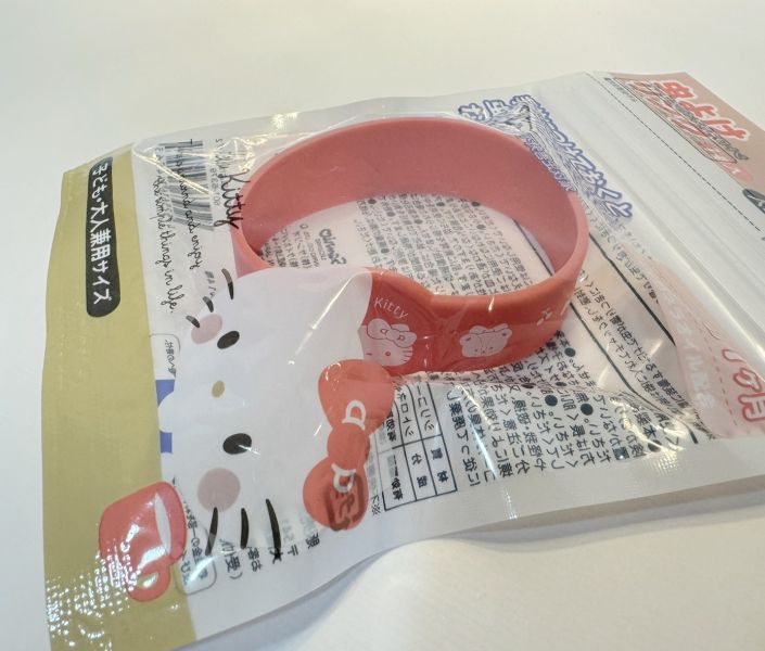 日本【現貨】三麗鷗/hello kitty/美樂蒂/My melody/防蚊手環/戶外活動 日本三麗鷗/hello kitty/美樂蒂/My melody/防蚊手環/戶外活動