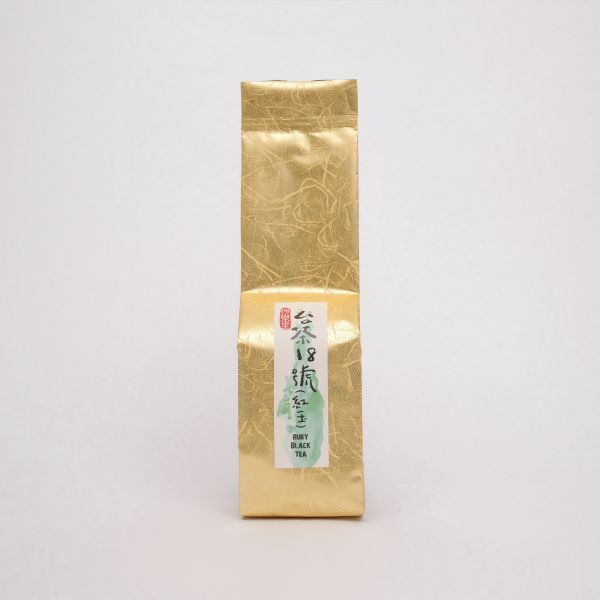 【茶食禮盒】手採台茶18號(紅玉紅茶)50g＋綜合水果脆片(2罐裝/盒) 