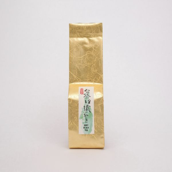 【茶食禮盒】手採台茶18號(紅玉紅茶)75g＋厚呷ㄟ肉乾(2罐裝/盒) 