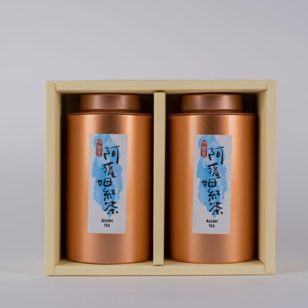 【茶葉禮盒】精選阿薩姆紅茶(50gｘ2罐裝/盒) 
