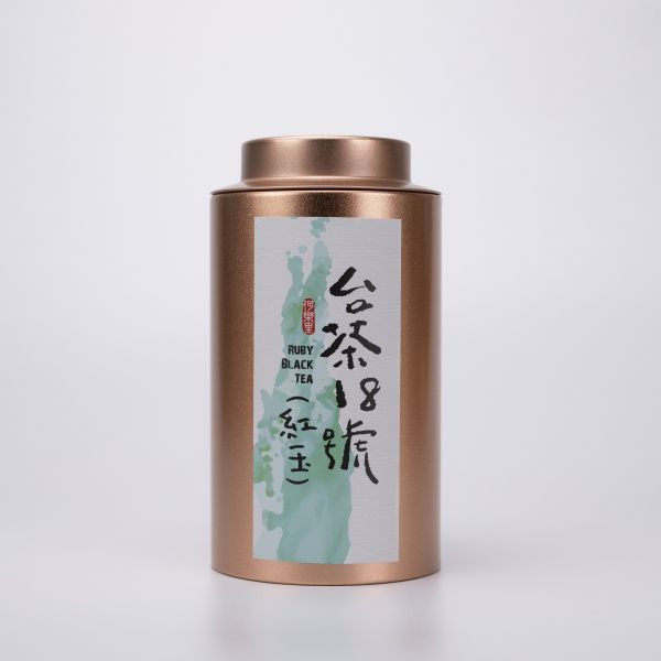 【茶食禮盒】手採台茶18號(紅玉紅茶)75g＋厚呷ㄟ肉乾(2罐裝/盒) 