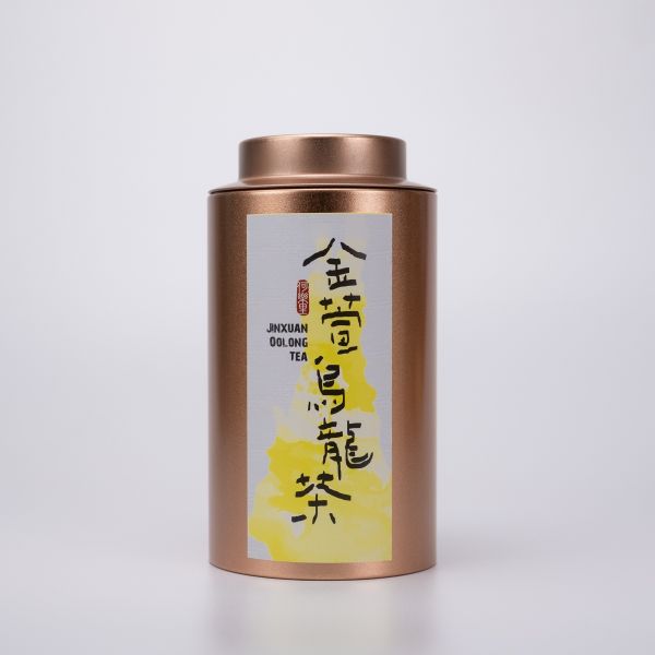 【茶葉禮盒】淡雅金萱烏龍茶(150gｘ2罐裝/盒) 