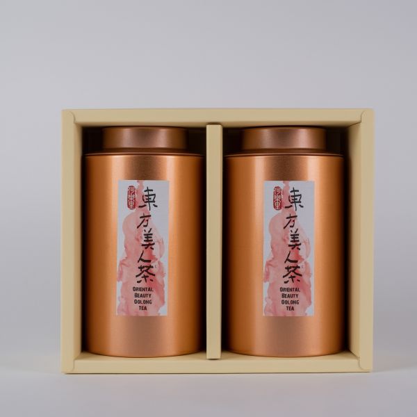 【茶葉禮盒】東方美人茶(75gｘ2罐裝/盒) 