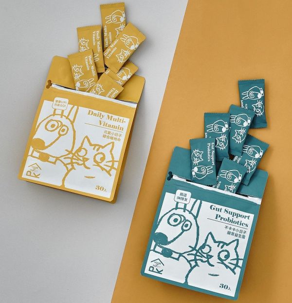 綜合維他命+腸胃益生菌組合（犬貓適用） 