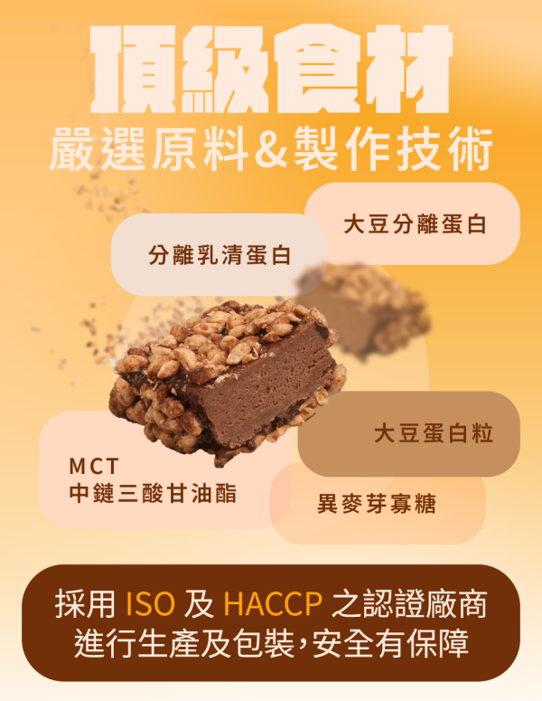 脆米蛋白棒｜GOPower 