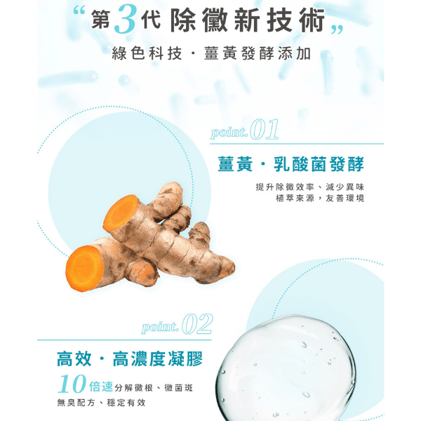 速效除黴凝膠｜Clean² 