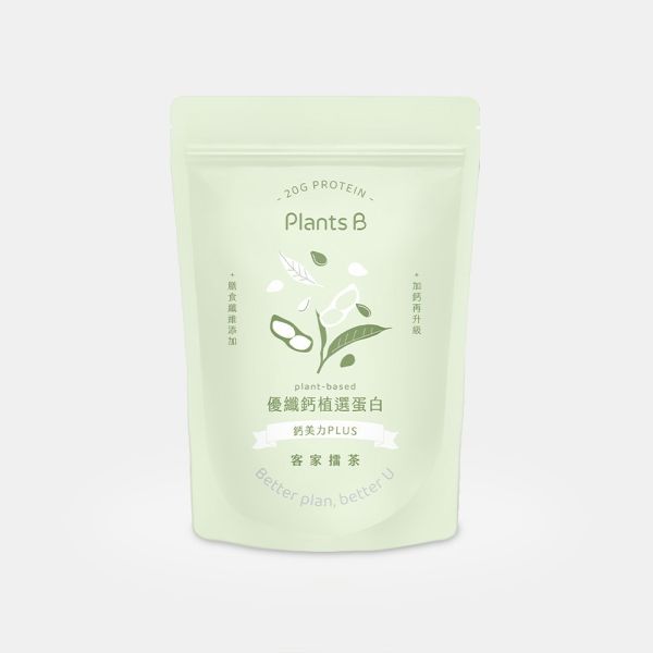 優纖鈣植選蛋白【客家擂茶】500g (全素)｜PlantsB彼蛋白 