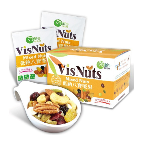 薄鹽低鈉八寶堅果【每盒含16包】 薄鹽低鈉八寶堅果【每盒含16包】