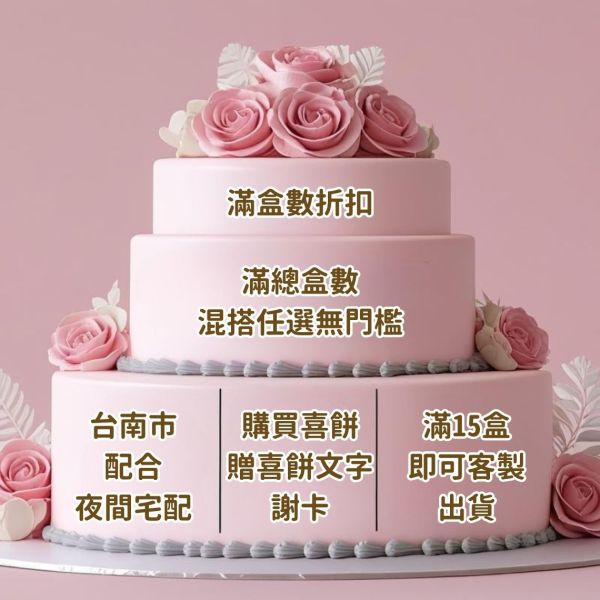 【喜餅優惠方案】 
