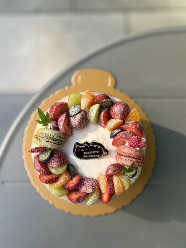 甜蜜水果裸蛋糕(原味蛋糕體) 