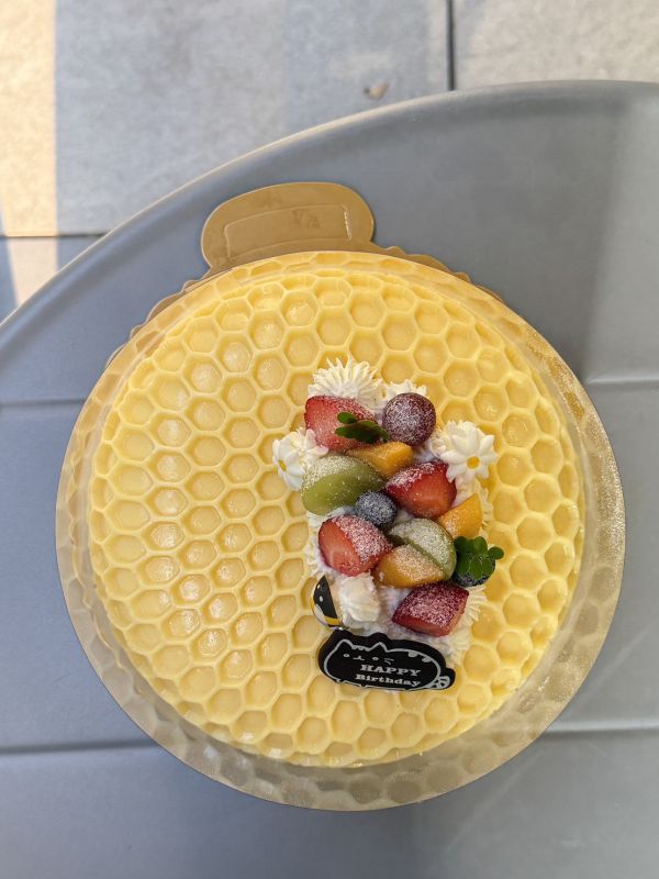 蜂巢布丁蛋糕 