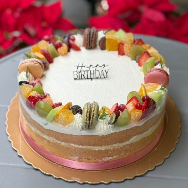 甜蜜水果裸蛋糕(原味蛋糕體) 