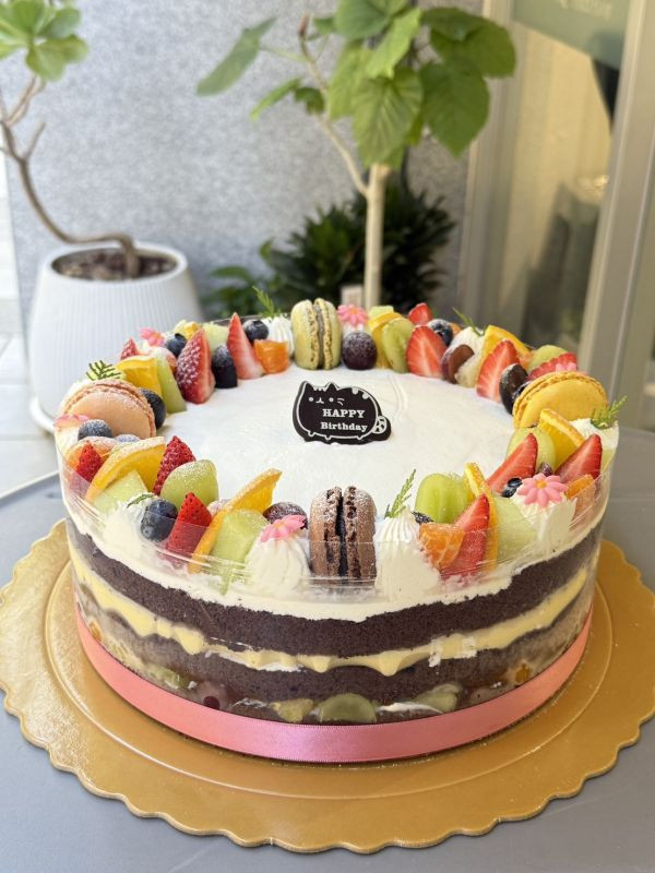 甜蜜水果裸蛋糕(原味蛋糕體) 