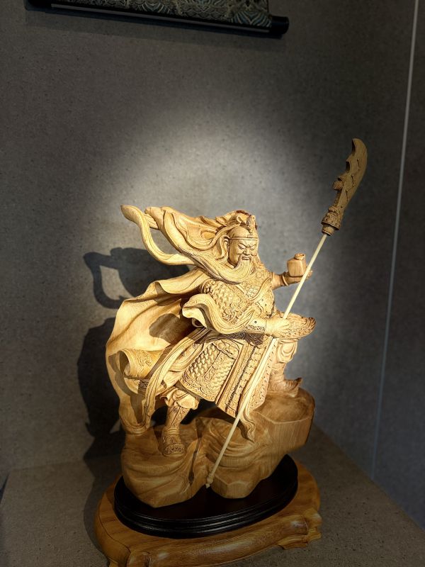 木藏室空間｜台灣黃檜扁柏 武聖關公 侯明榮 初九老師 
