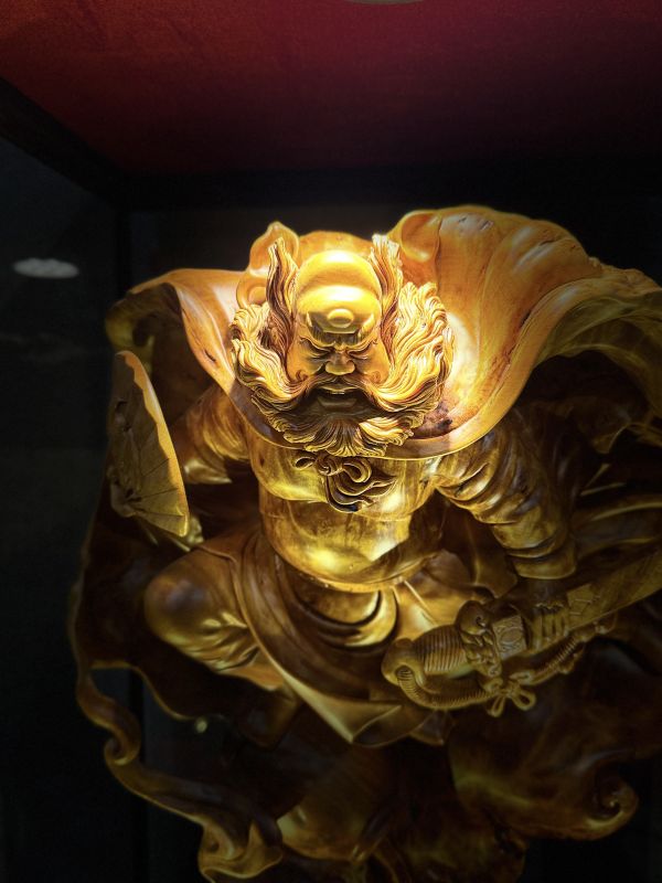木藏室空間｜台灣黃檜陰陽土豆釘瘤 鍾馗納福 侯明榮 初九大師 