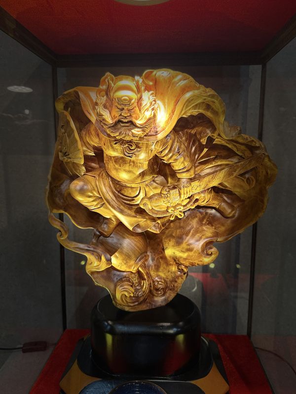 木藏室空間｜台灣黃檜陰陽土豆釘瘤 鍾馗納福 侯明榮 初九大師 