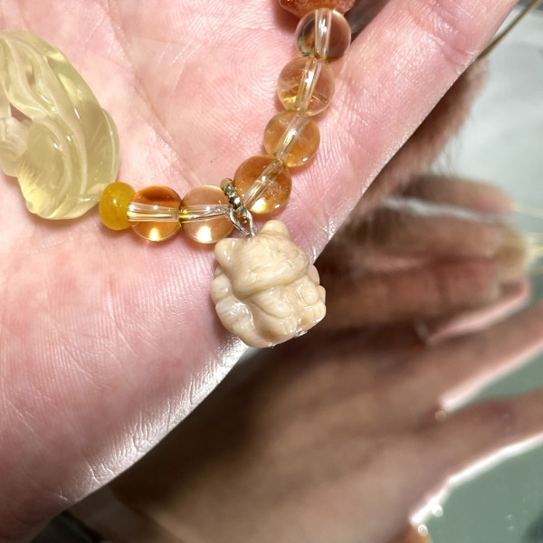 月狐 黃水晶,黃塔晶,金太陽,珊瑚玉