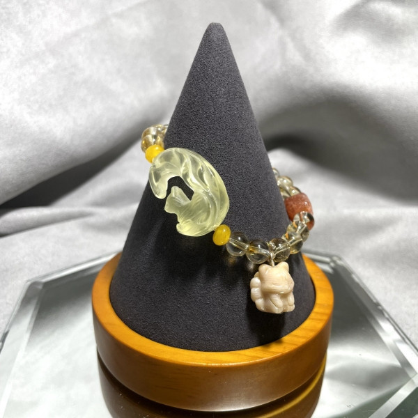 月狐 黃水晶,黃塔晶,金太陽,珊瑚玉