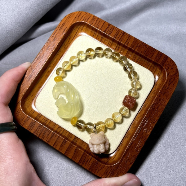 月狐 黃水晶,黃塔晶,金太陽,珊瑚玉