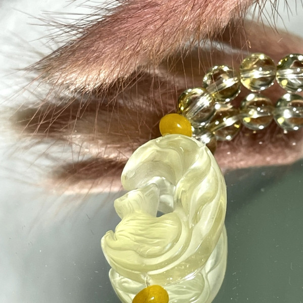 月狐 黃水晶,黃塔晶,金太陽,珊瑚玉