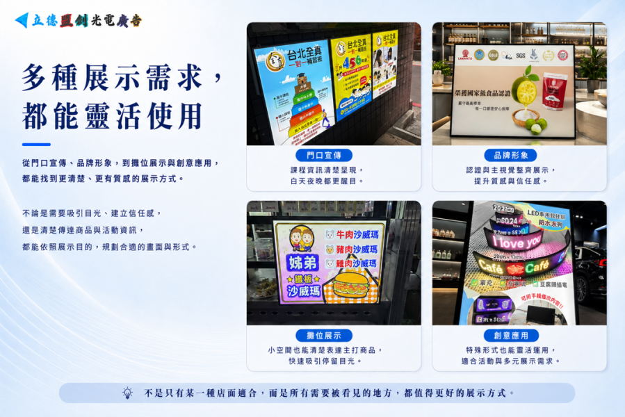 【立德盟創】台灣出貨 LED超薄發光燈箱 發光招牌 廣告燈箱 菜單招牌 廣告燈箱 LED燈箱/招牌 展示架 抽換燈片(可懸掛 加購鐵架 水晶質感鏡面) 發光LED燈箱,招牌燈箱,磁吸燈箱,吧臺展示牌,A4桌上型招牌,櫃台招牌,超薄燈箱,廣告燈箱