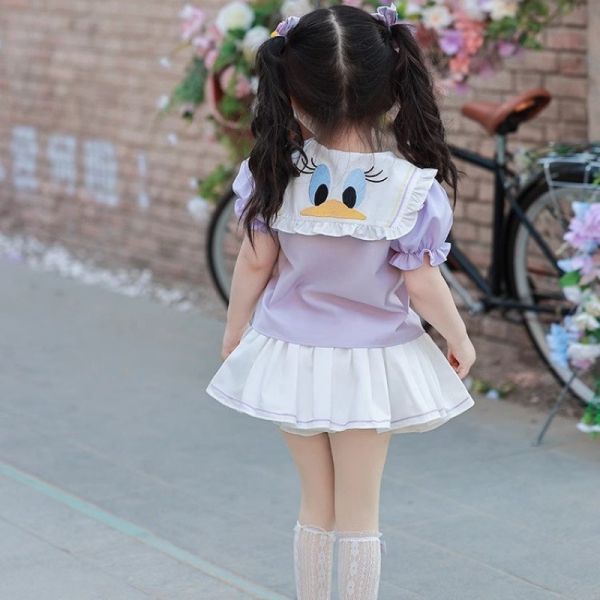 【商品名稱】唐老鴨水手服兩件套 