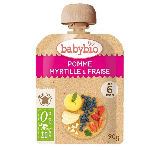 法國babybio貝優生機纖果泥副食品專區雙週期開團 