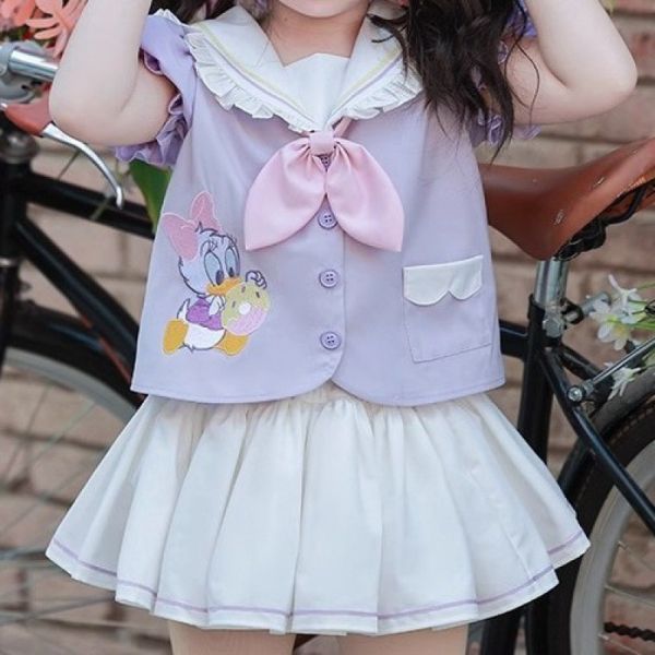 【商品名稱】唐老鴨水手服兩件套 
