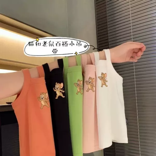 貓和老鼠吊帶超可愛 