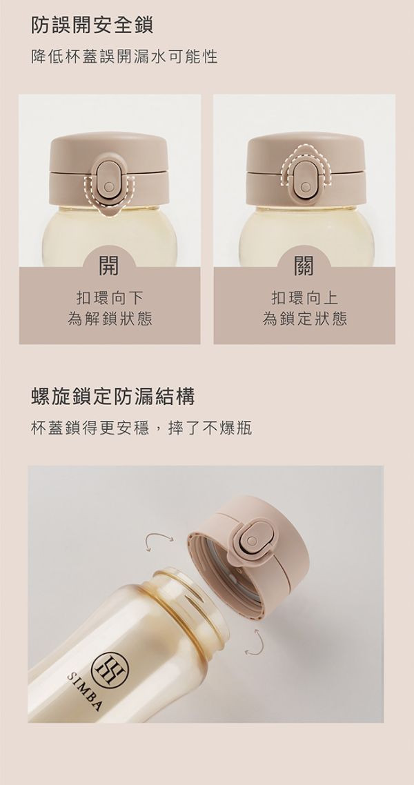 小獅王 蘊蜜寬口即飲杯蓋組 蘊蜜寬口奶瓶瓶蓋組