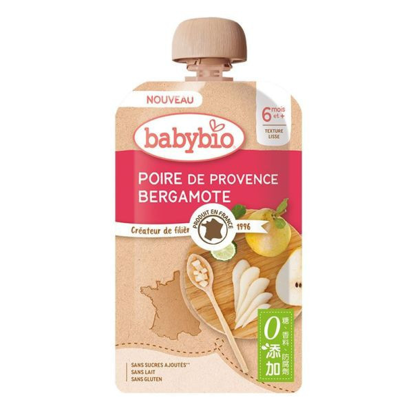 法國babybio貝優生機纖果泥副食品專區雙週期開團 