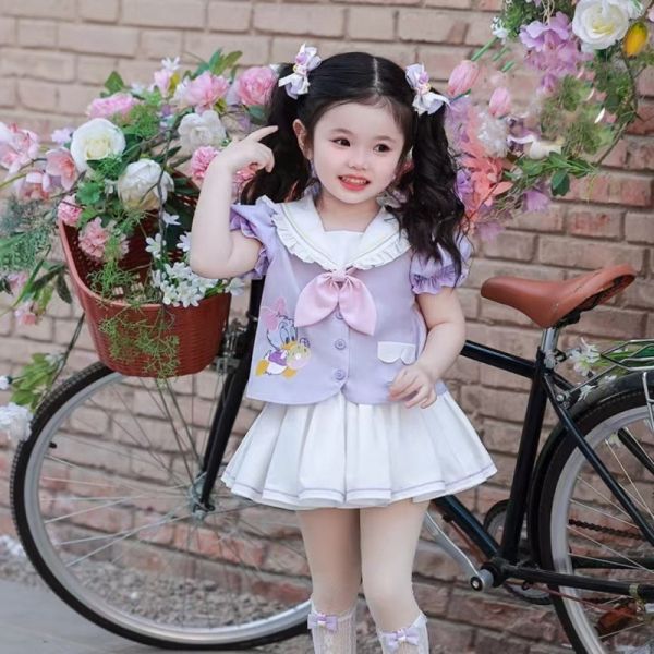 【商品名稱】唐老鴨水手服兩件套 