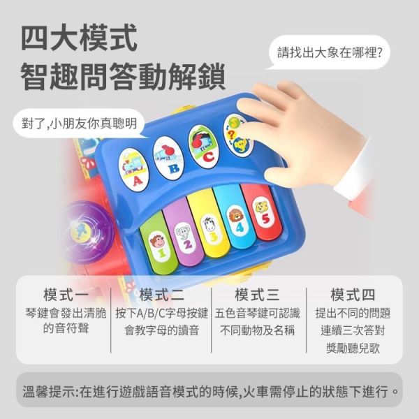 【匯樂】556 智能問答卡通火車 ｜ 可預購 