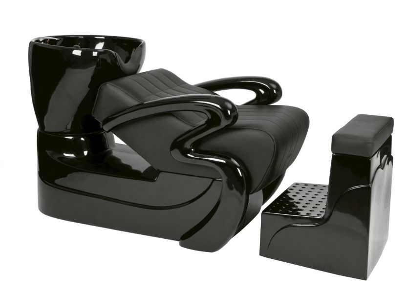 海的波浪流線洗頭椅 