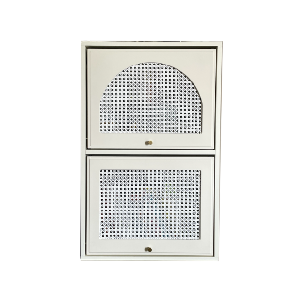 藤織-藤編半月上掀玻璃門片多用櫃 北歐風收納櫃,實木櫃子,現貨櫃,玻璃門櫃,藤編櫃,臥室櫃子,客廳櫃推薦,多功能儲物櫃,組合櫃設計,兒童教具收納