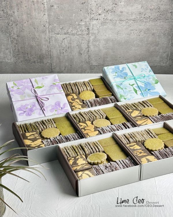 京韻四疊餅乾鐵盒 