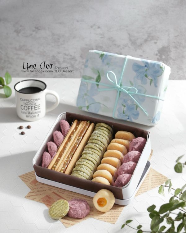 時光曲奇鐵盒(包裝可換) 