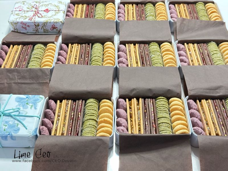 時光曲奇鐵盒(包裝可換) 