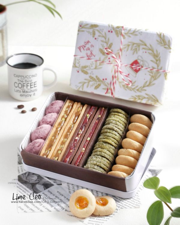 時光曲奇鐵盒(包裝可換) 